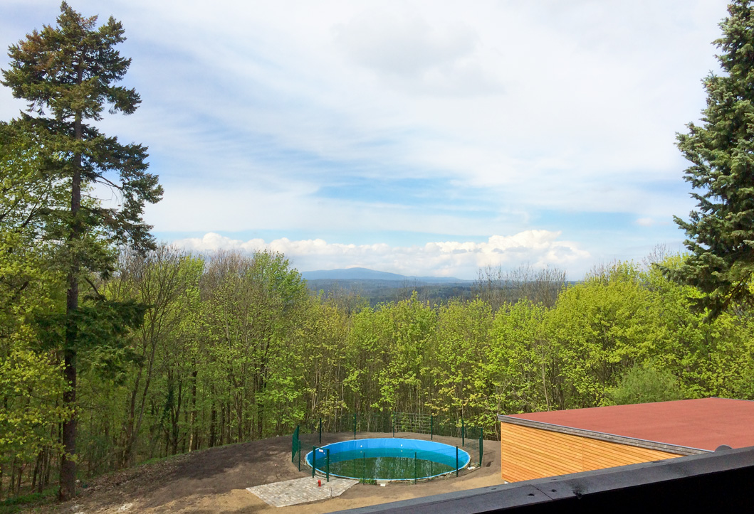 Dambachhaus Thale &ndash; Ausblick Brocken